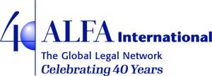 ALFA International: The Global Legal Network: 40 Year Logo